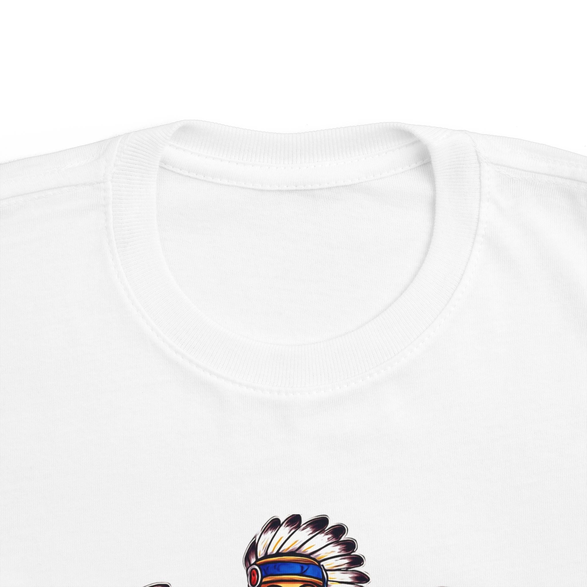 Toddler Tee — "Little Warrior Energy" Native Kids Graphic Shirt