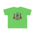 Toddler Tee — "Little Warrior Energy" Native Kids Graphic Shirt
