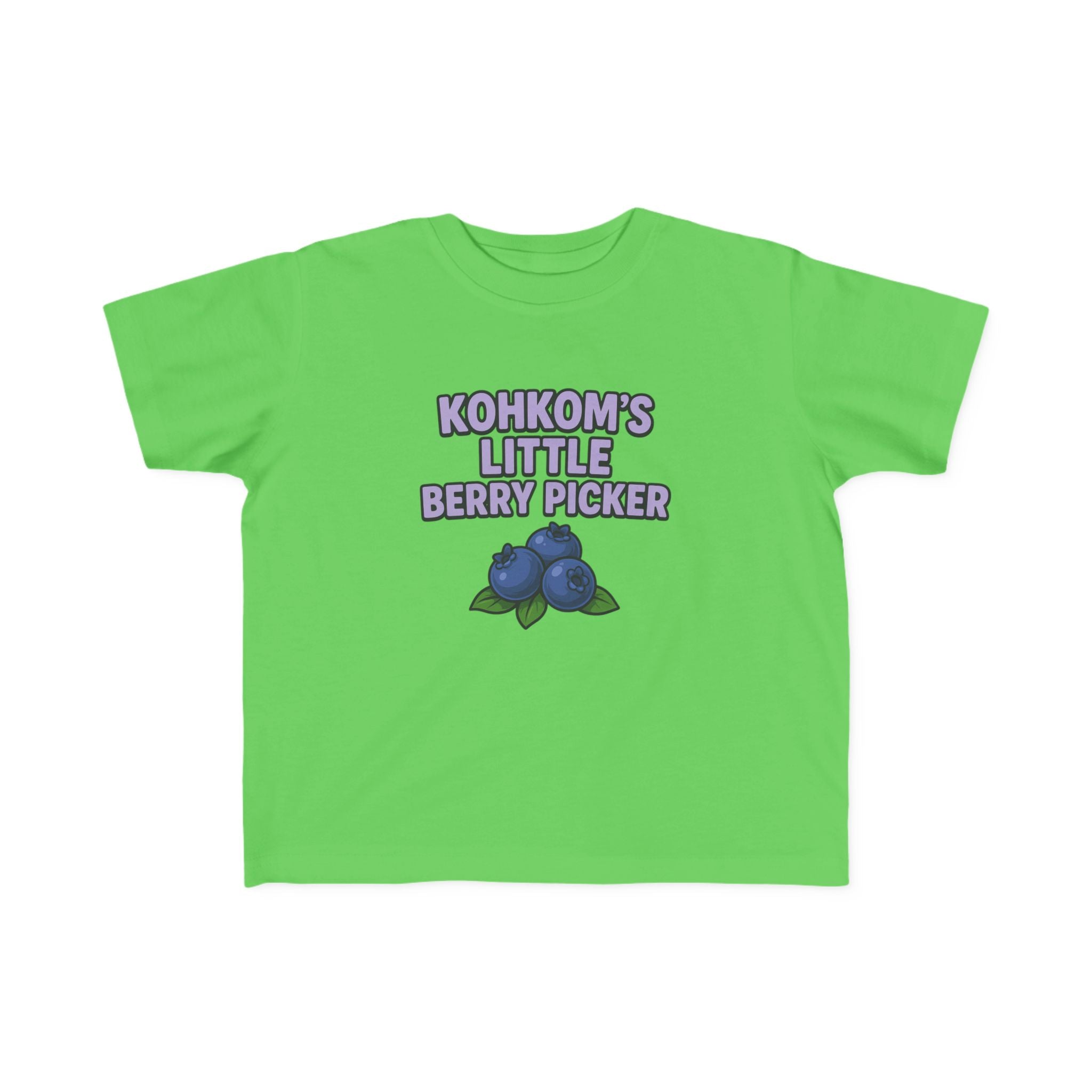 KohKom’s Little Berry Picker Toddler Tee