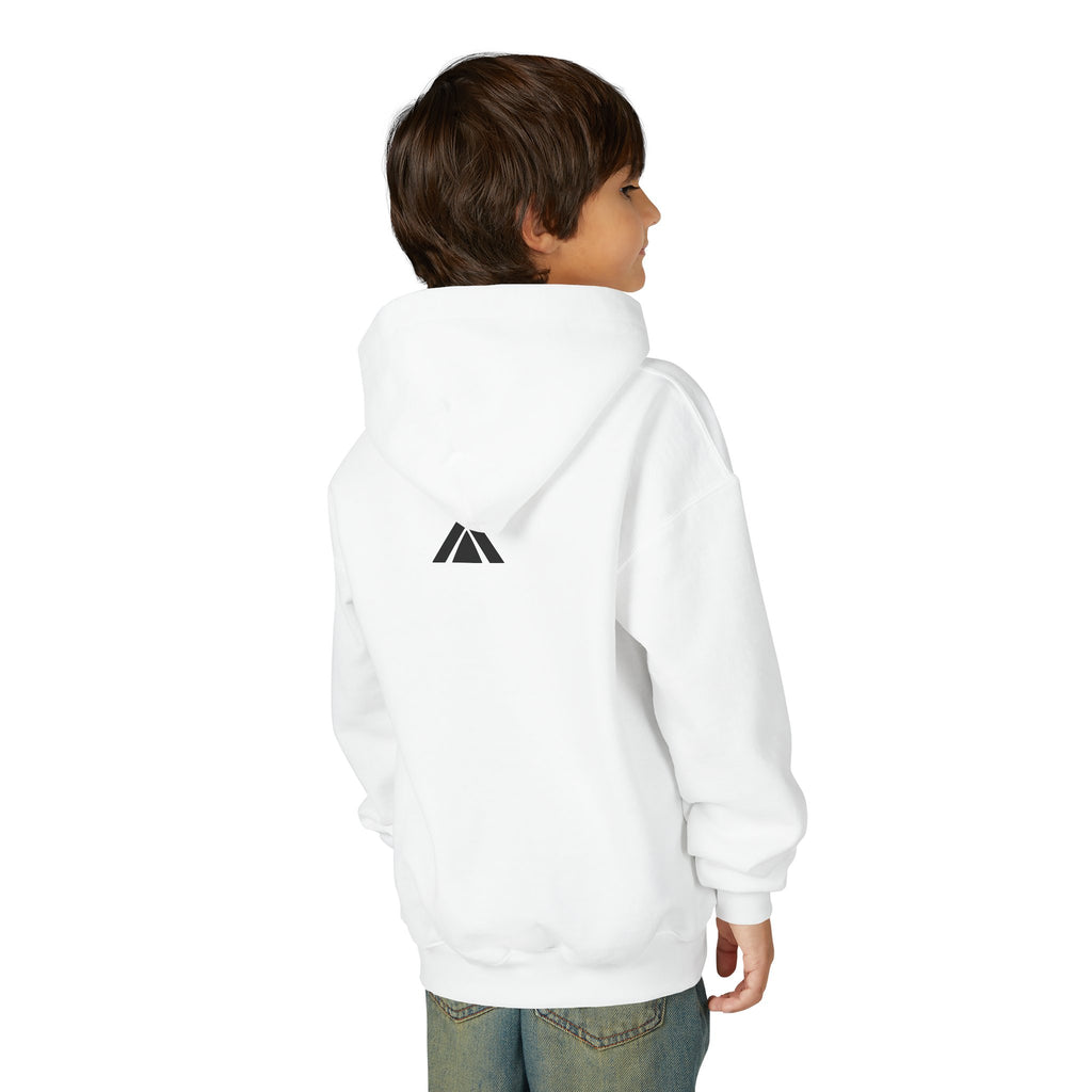 Youth Hoodie — Little Warriors Energy Graphic Pullover