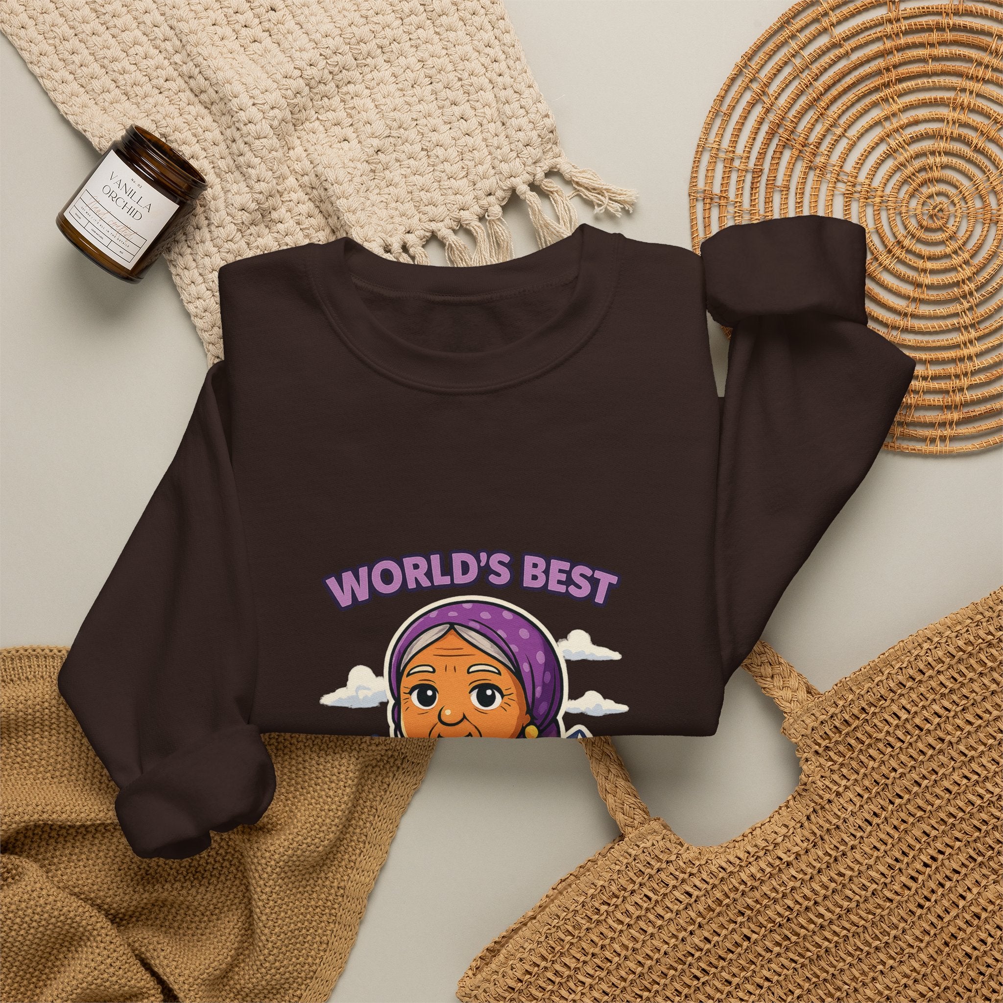 "World's Best Kohkom" Cozy Grandma Gift