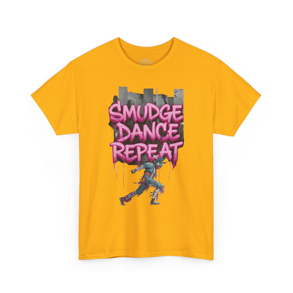 Smudge Dance Repeat T-Shirt — Street Art Graphic Tee