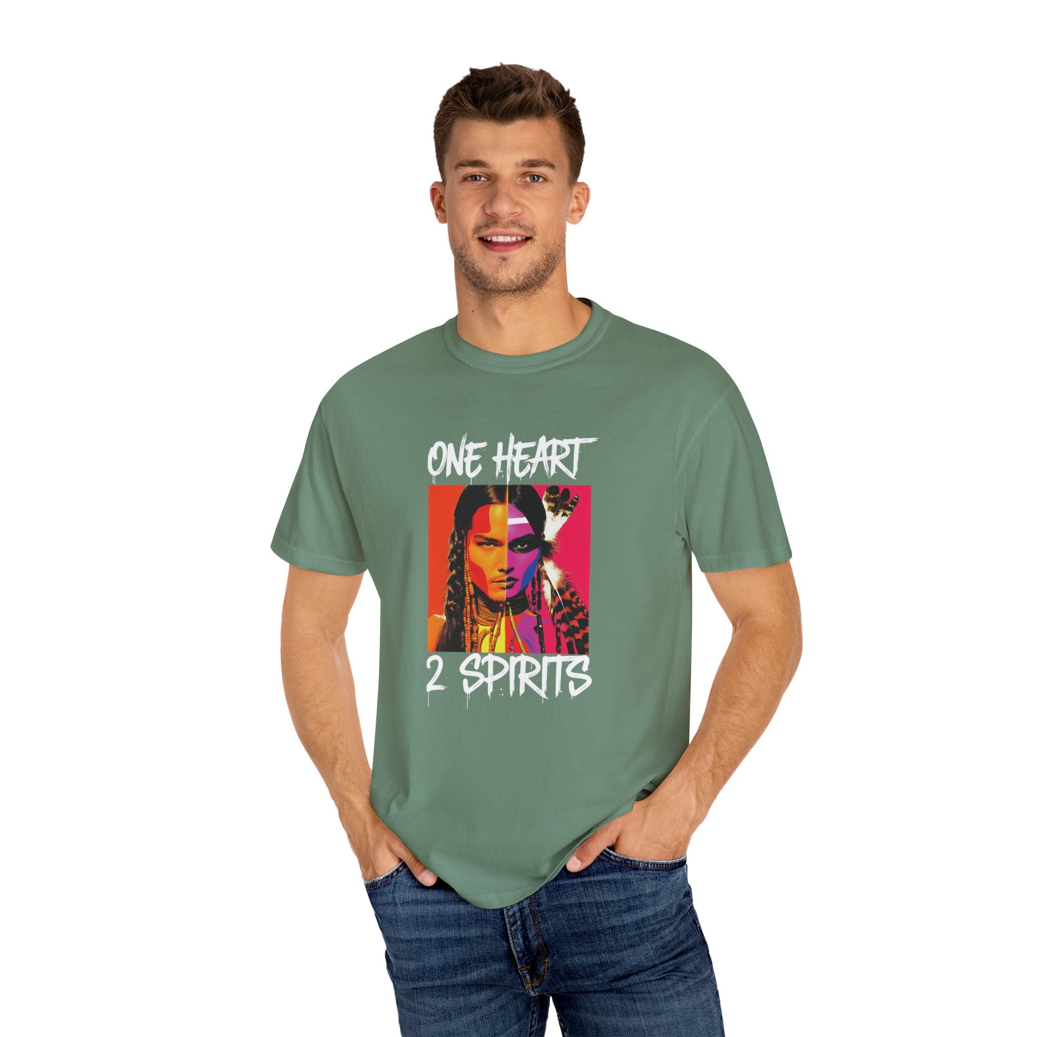 One HEART Two Spirited T Shirt