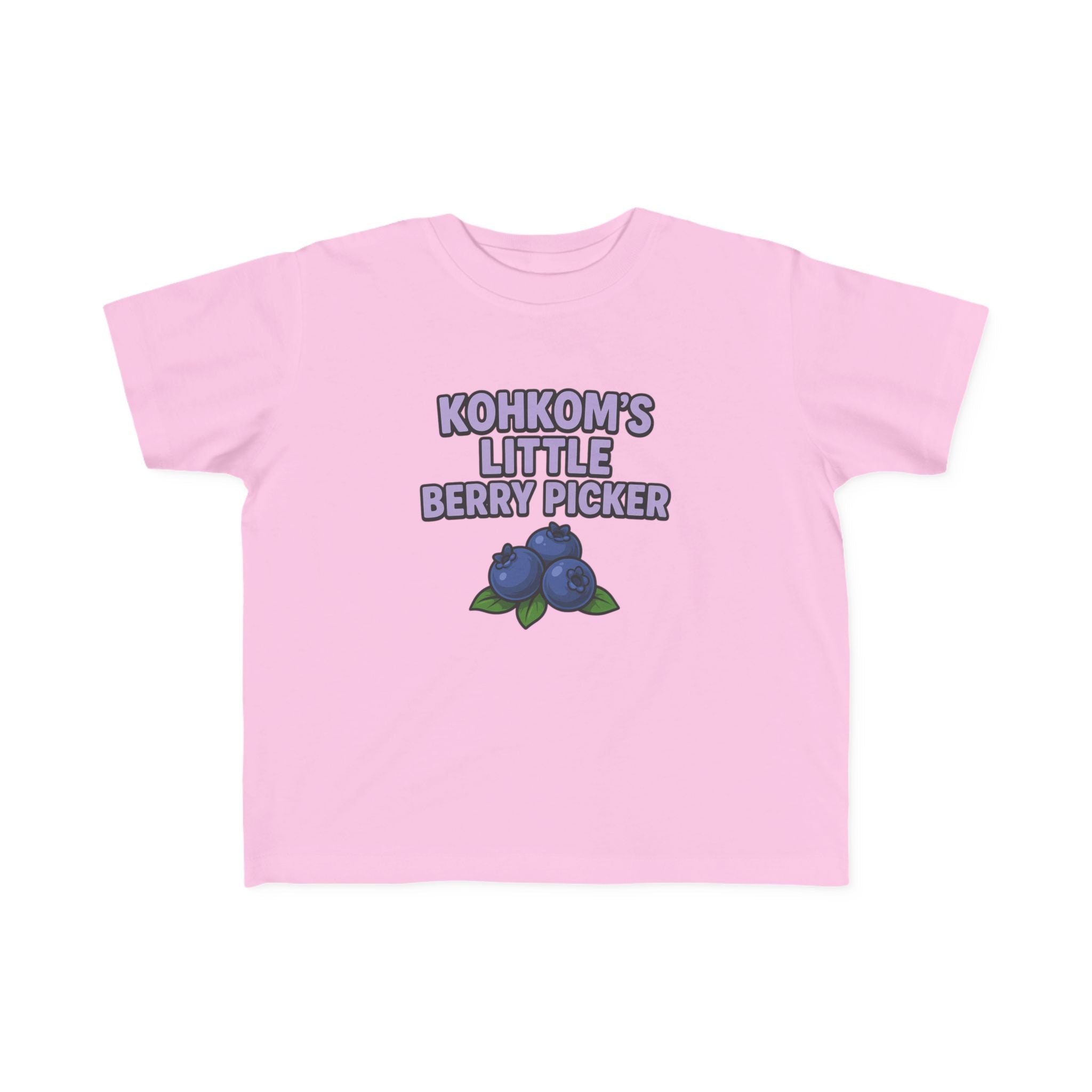 KohKom’s Little Berry Picker Toddler Tee