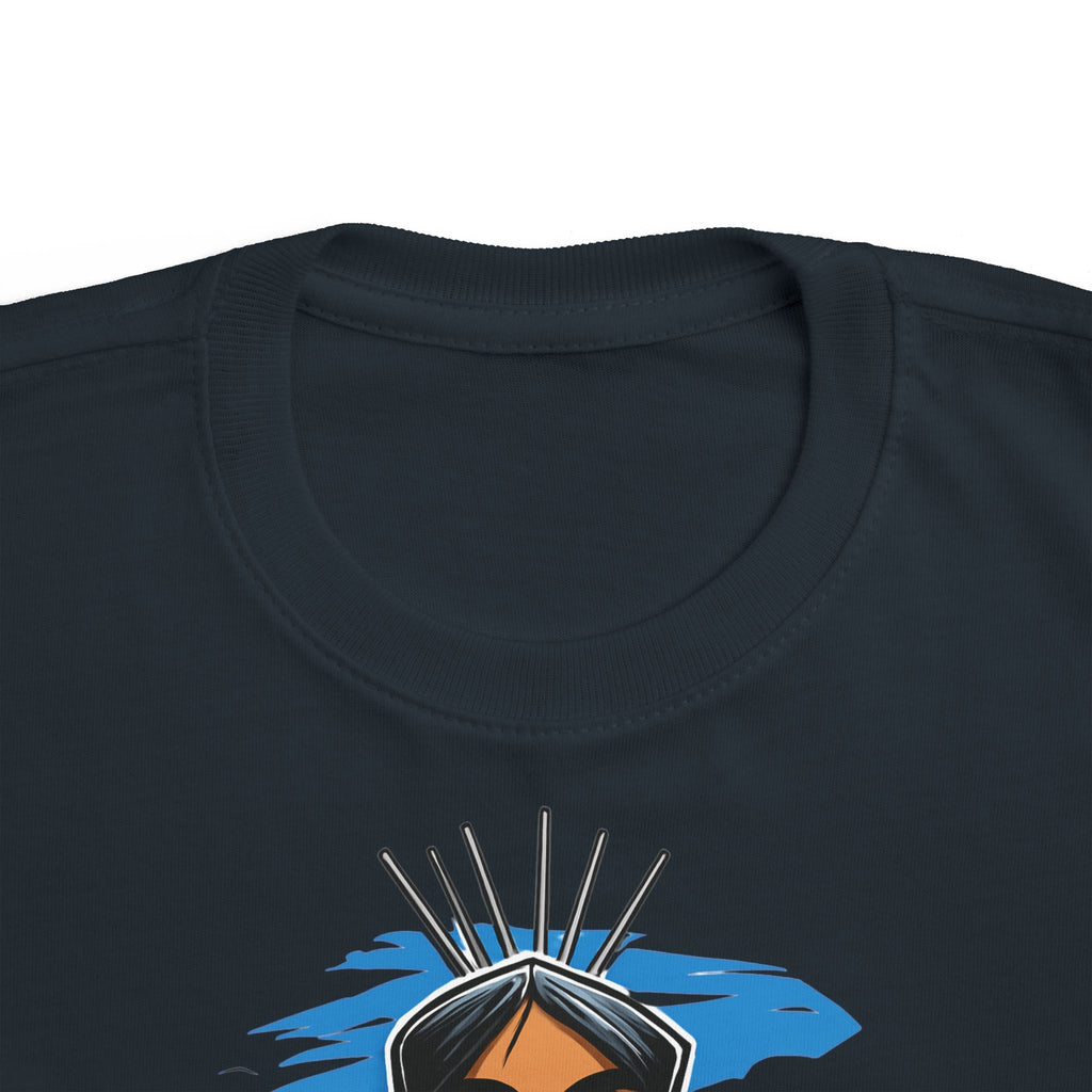 Little Warrior Vibes Toddler Tee — Cute Native-Inspired Character Shirt for Kids