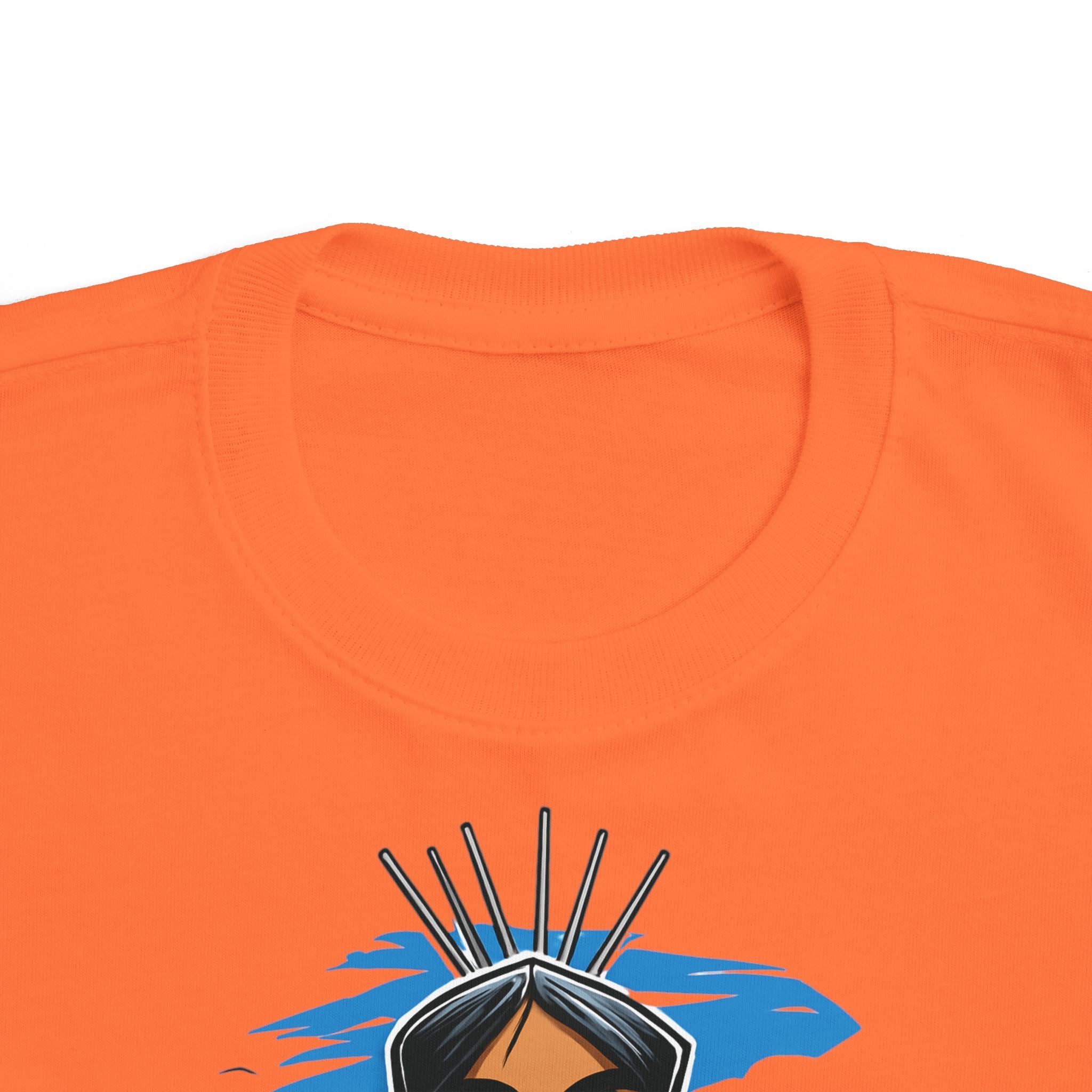 Little Warrior Vibes Toddler Tee — Cute Native-Inspired Character Shirt for Kids