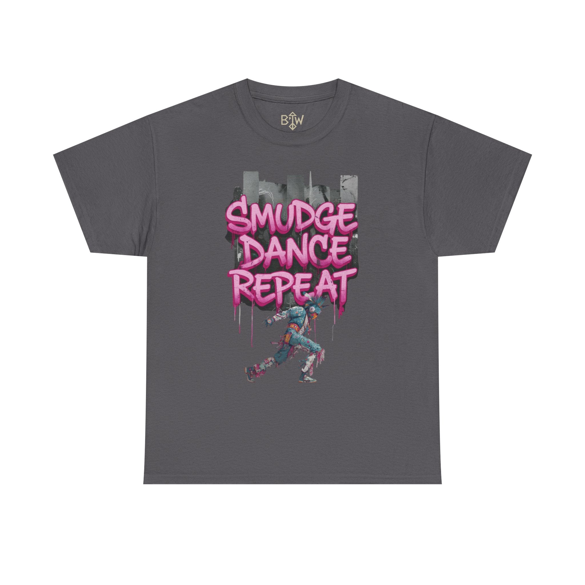 Smudge Dance Repeat T-Shirt — Street Art Graphic Tee