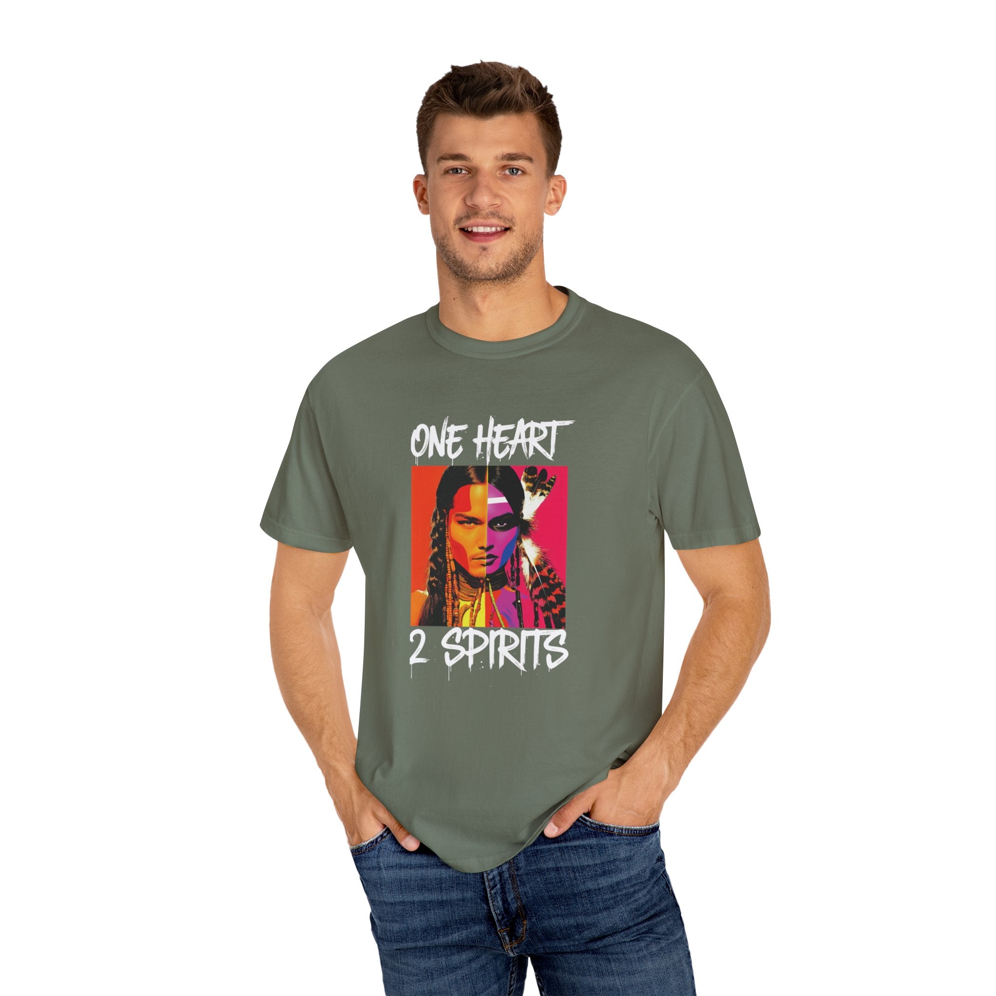 One HEART Two Spirited T Shirt