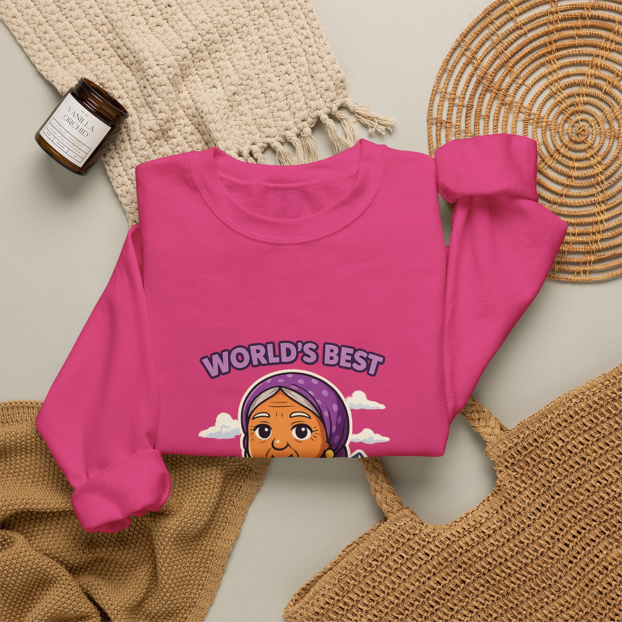 "World's Best Kohkom" Cozy Grandma Gift