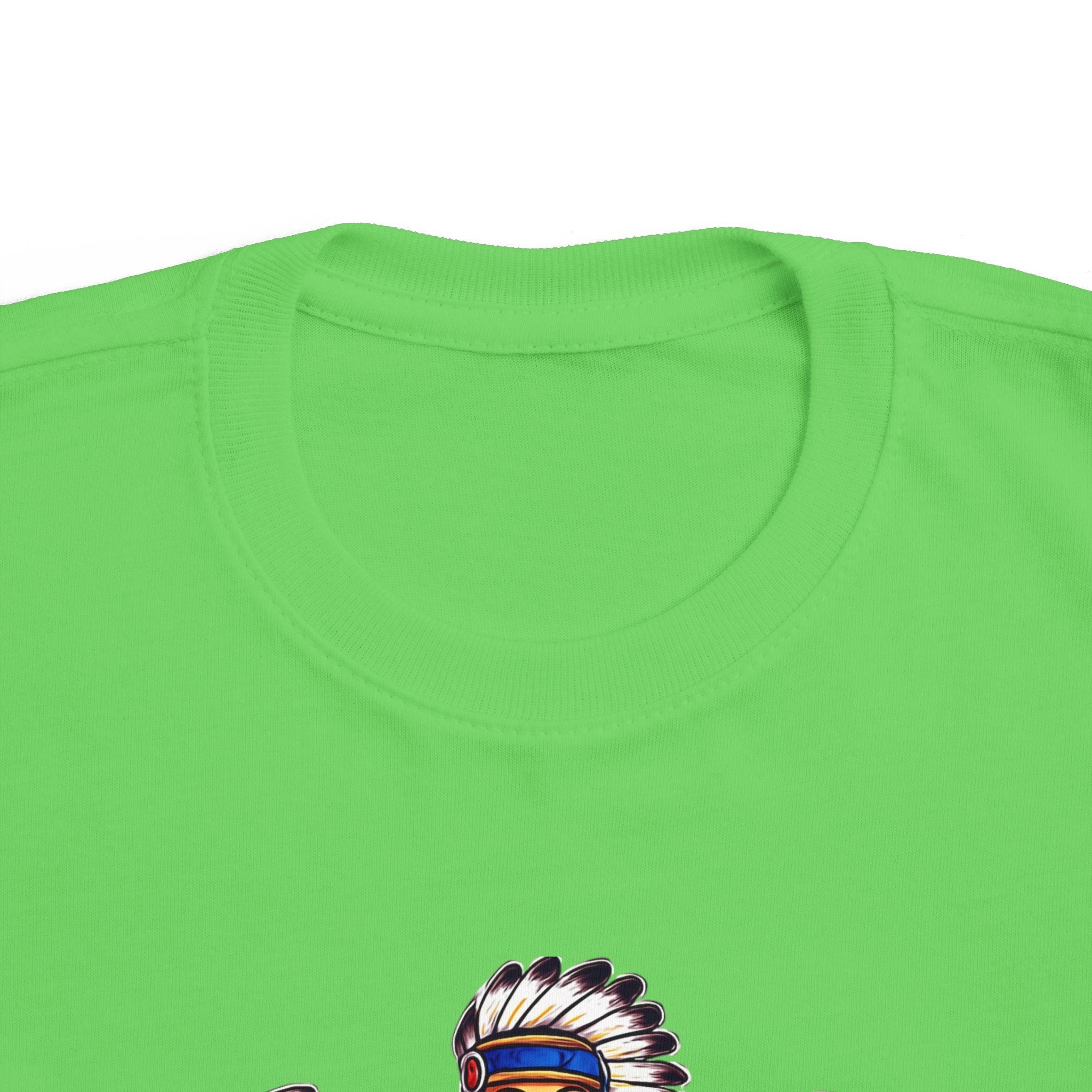Toddler Tee — "Little Warrior Energy" Native Kids Graphic Shirt