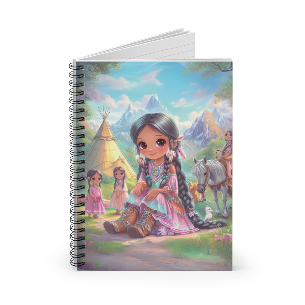 Blue Thunder Woman Notebook for Creative Souls | Cute, Journaling, Note-taking, School, Gift for Kids