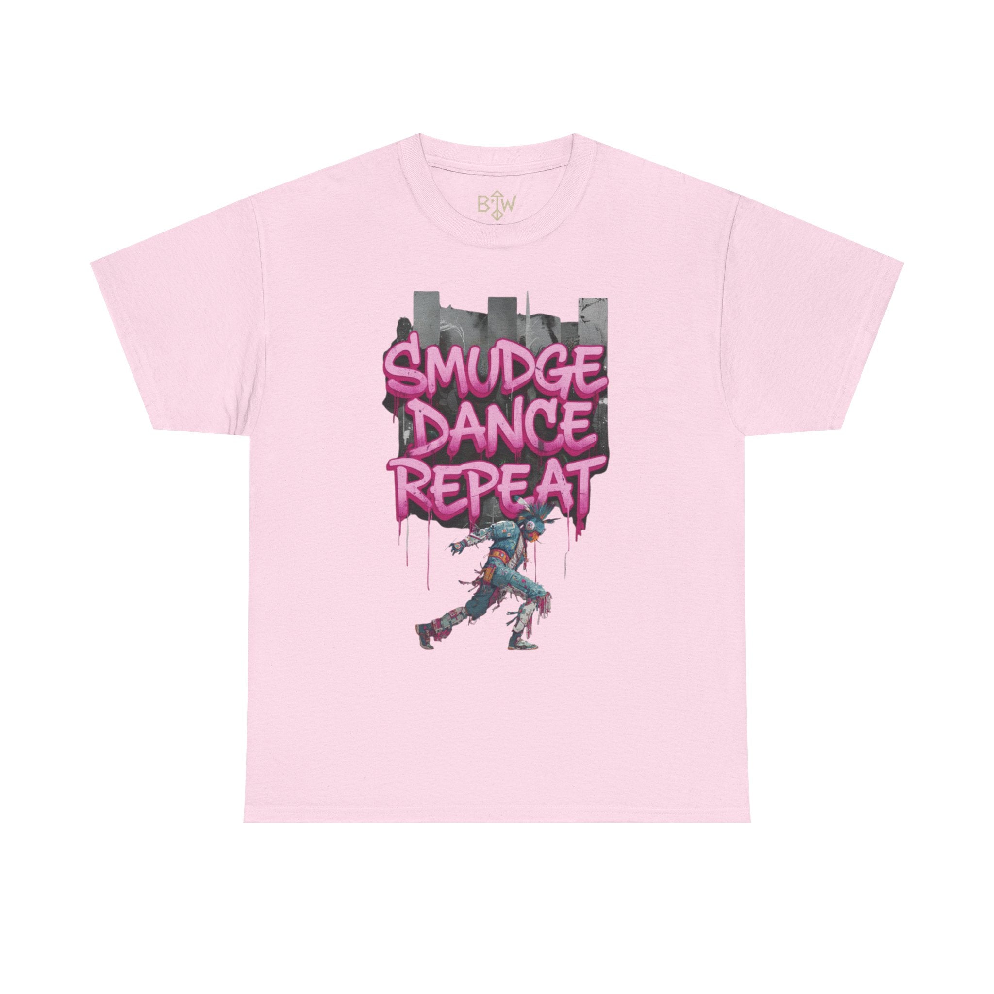 Smudge Dance Repeat T-Shirt — Street Art Graphic Tee