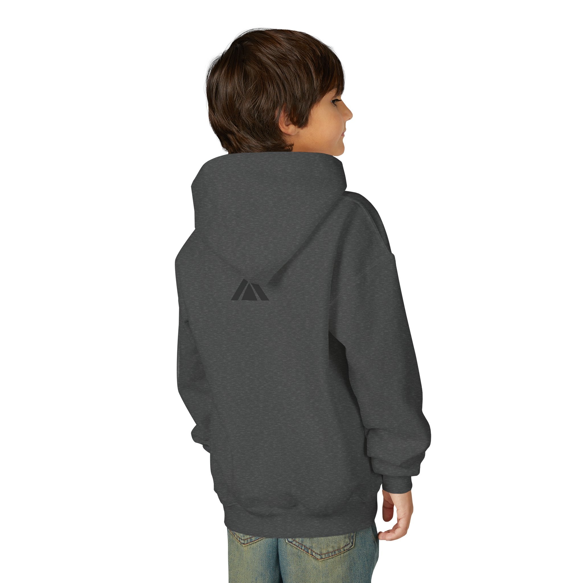 Youth Hoodie — Little Warriors Energy Graphic Pullover