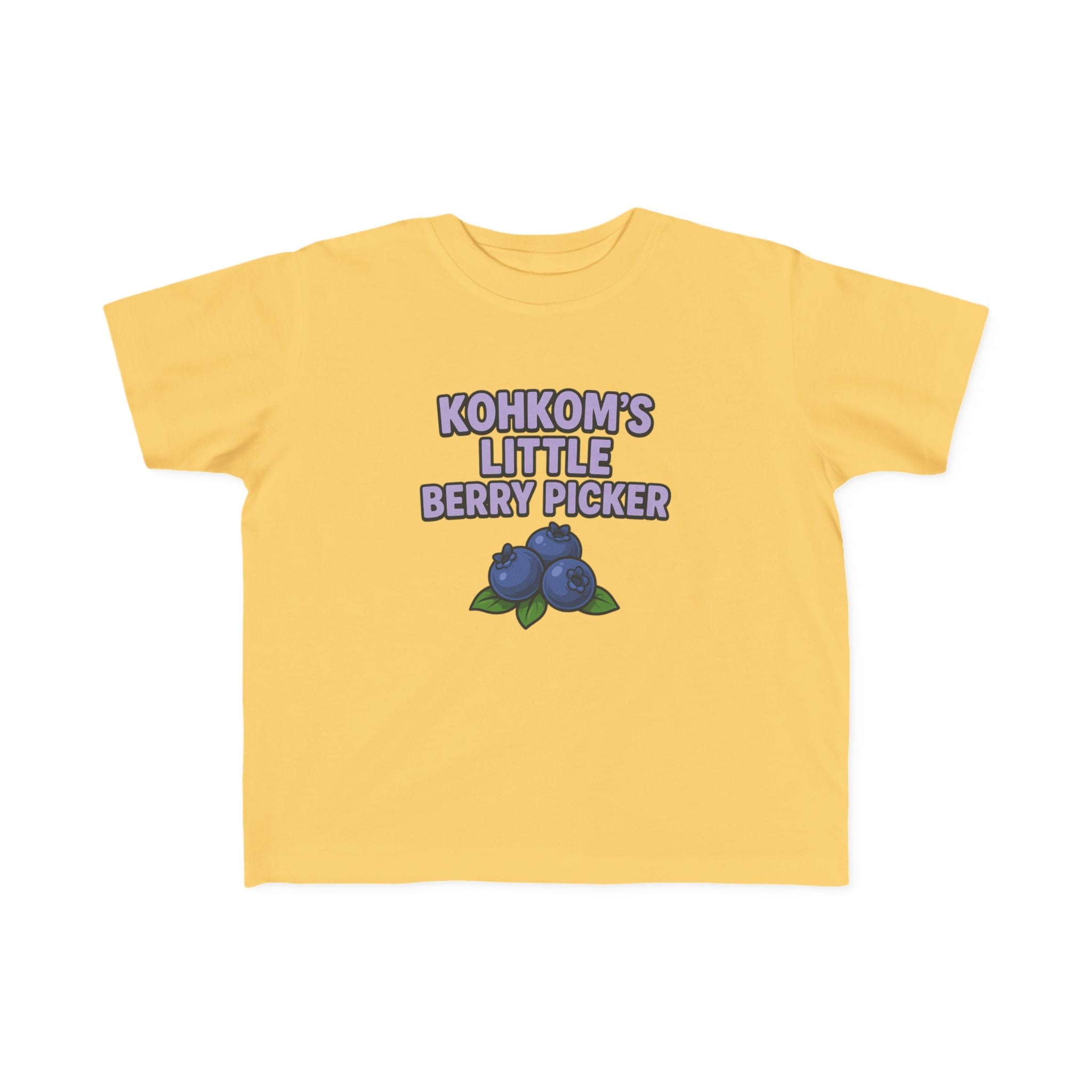 KohKom’s Little Berry Picker Toddler Tee