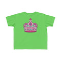 Toddler Princess Crown Tee — Pink 'Princess' Graphic Kids Shirt