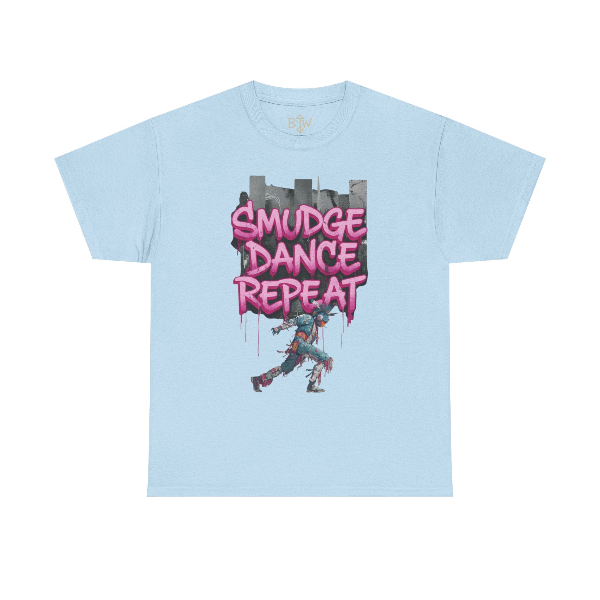 Smudge Dance Repeat T-Shirt — Street Art Graphic Tee