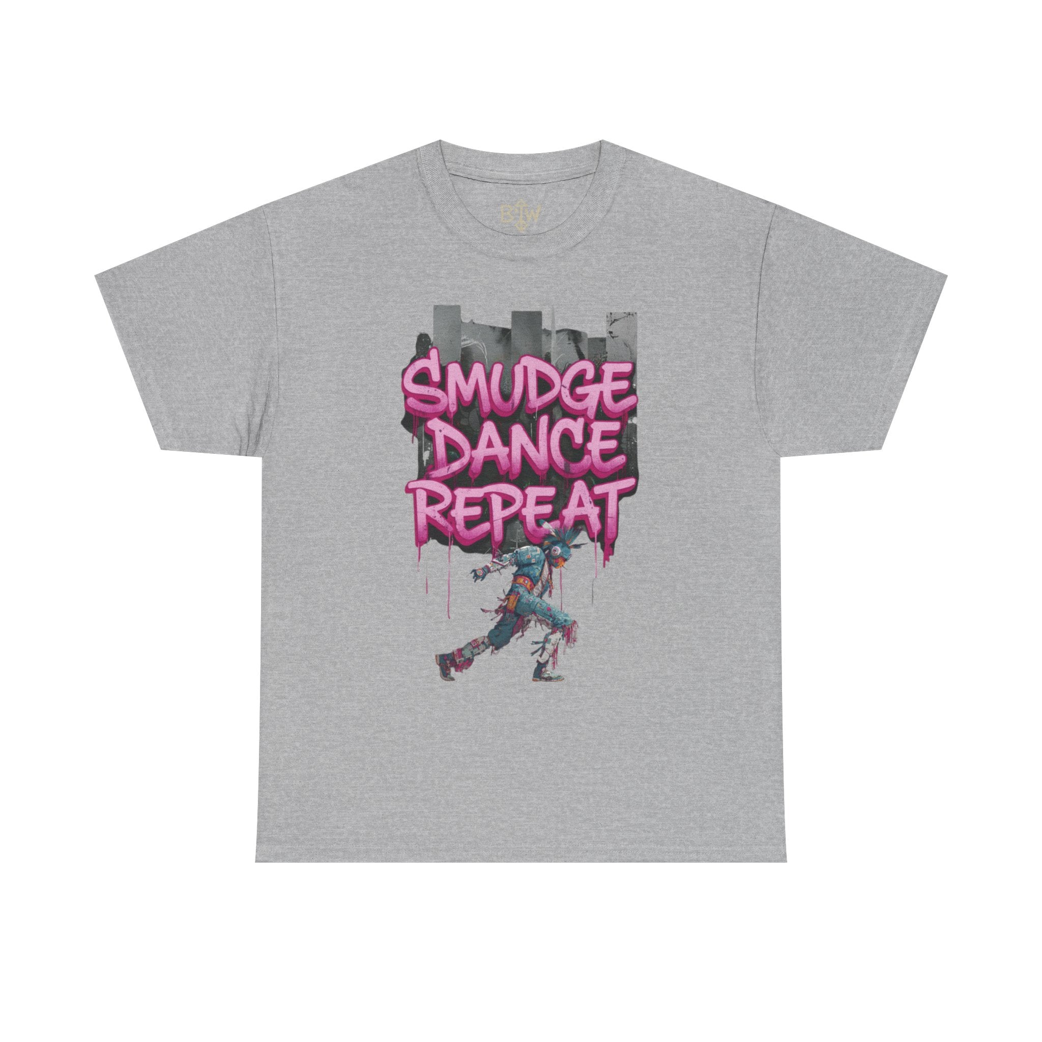 Smudge Dance Repeat T-Shirt — Street Art Graphic Tee