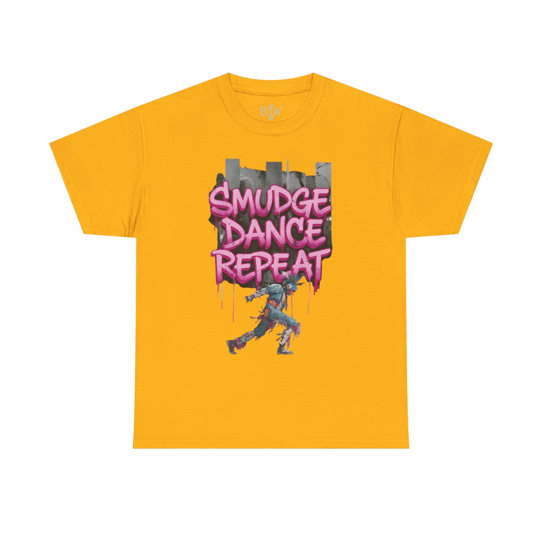 Smudge Dance Repeat T-Shirt — Street Art Graphic Tee