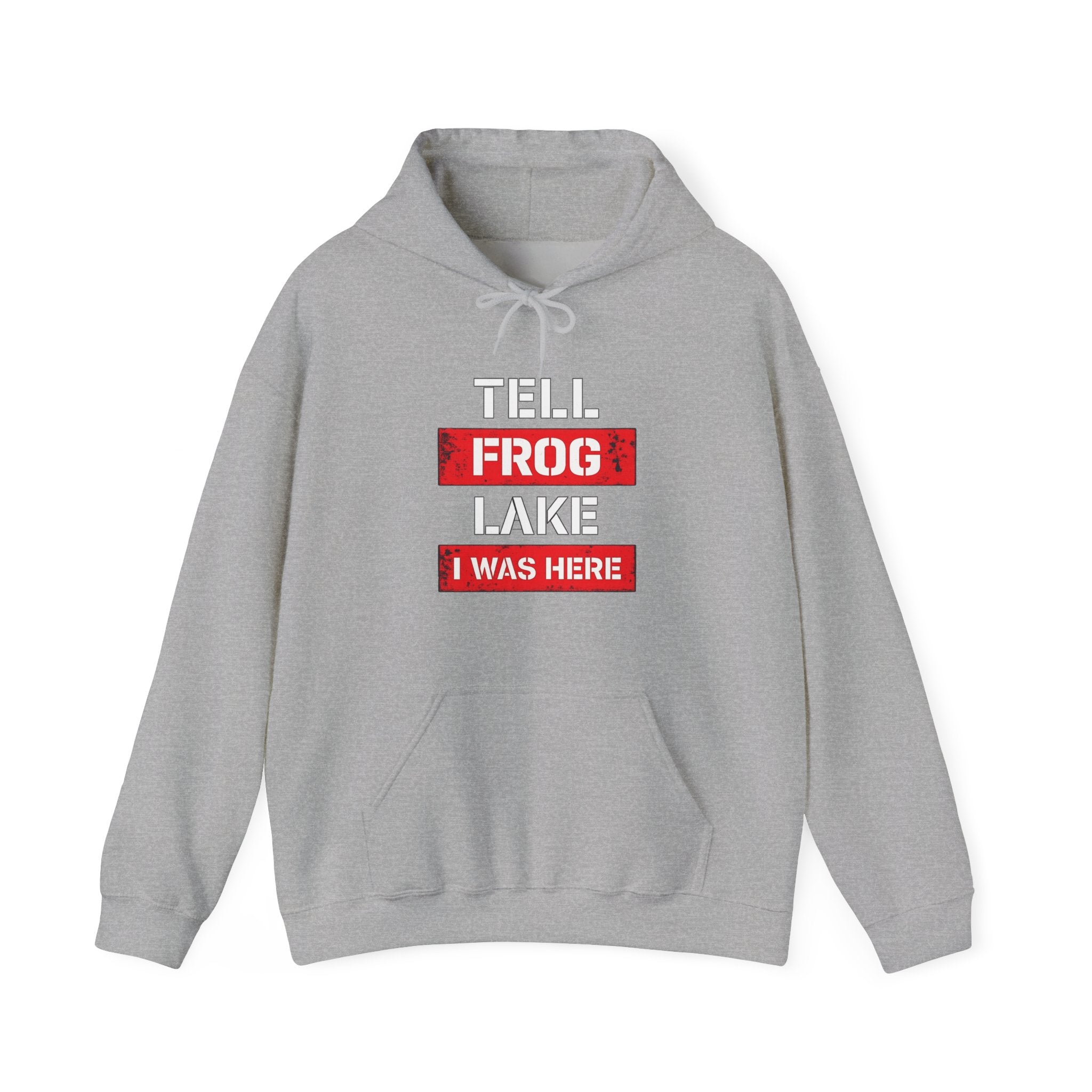 "Tell Frog Lake I Was Here" Graphic Pullover