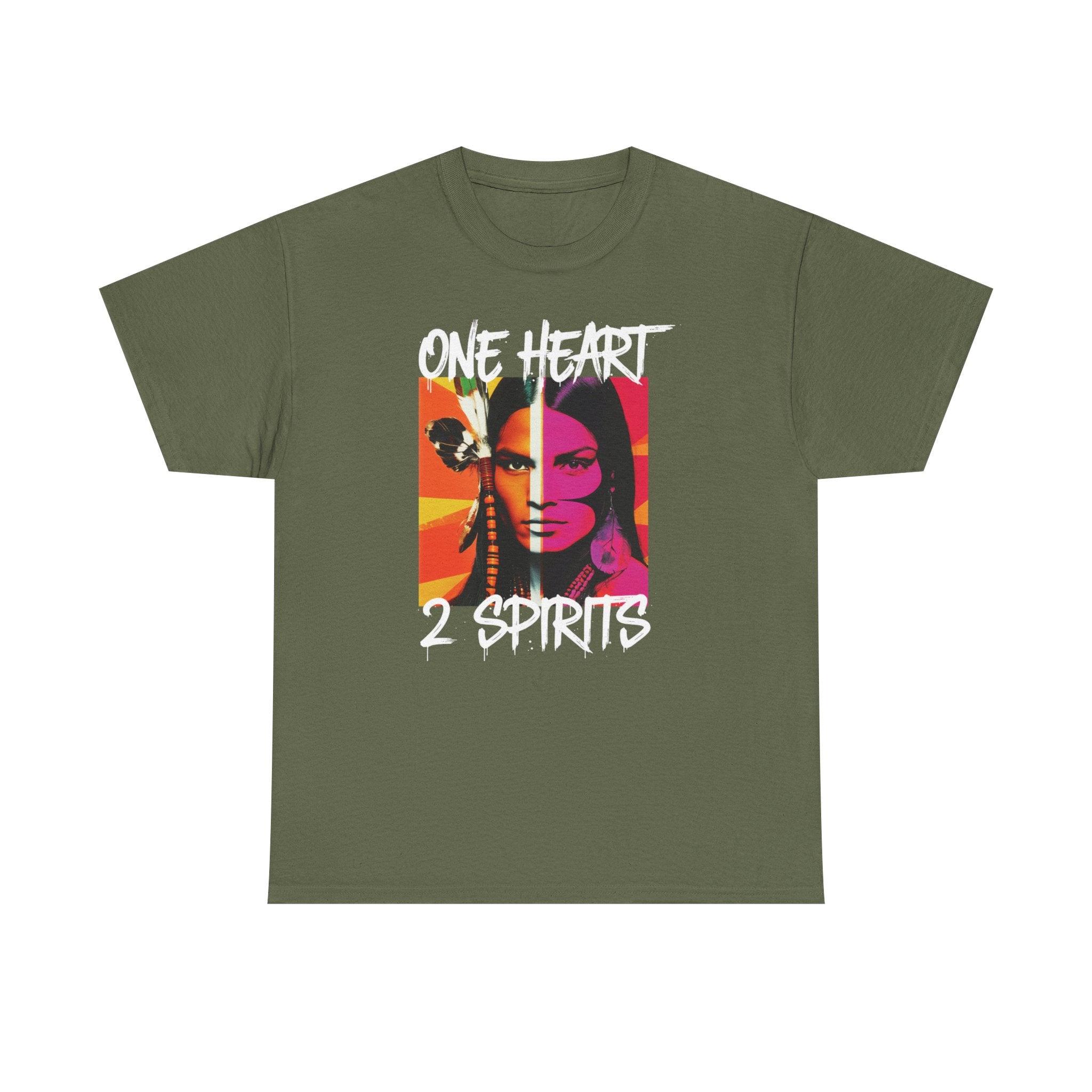 Two Spirited & Angel Wings T Shirt