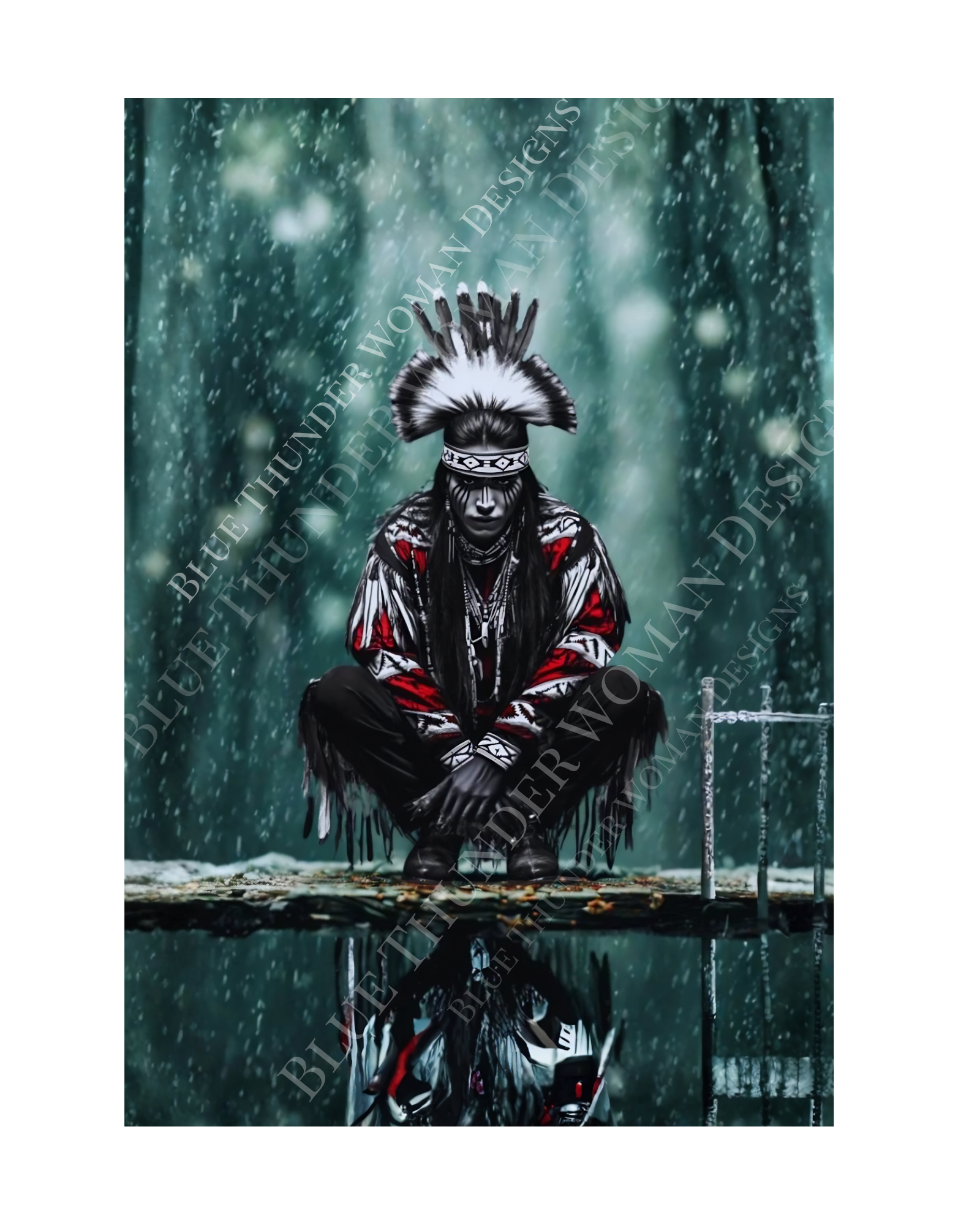 The Last Guardian Indigenous Digital Art