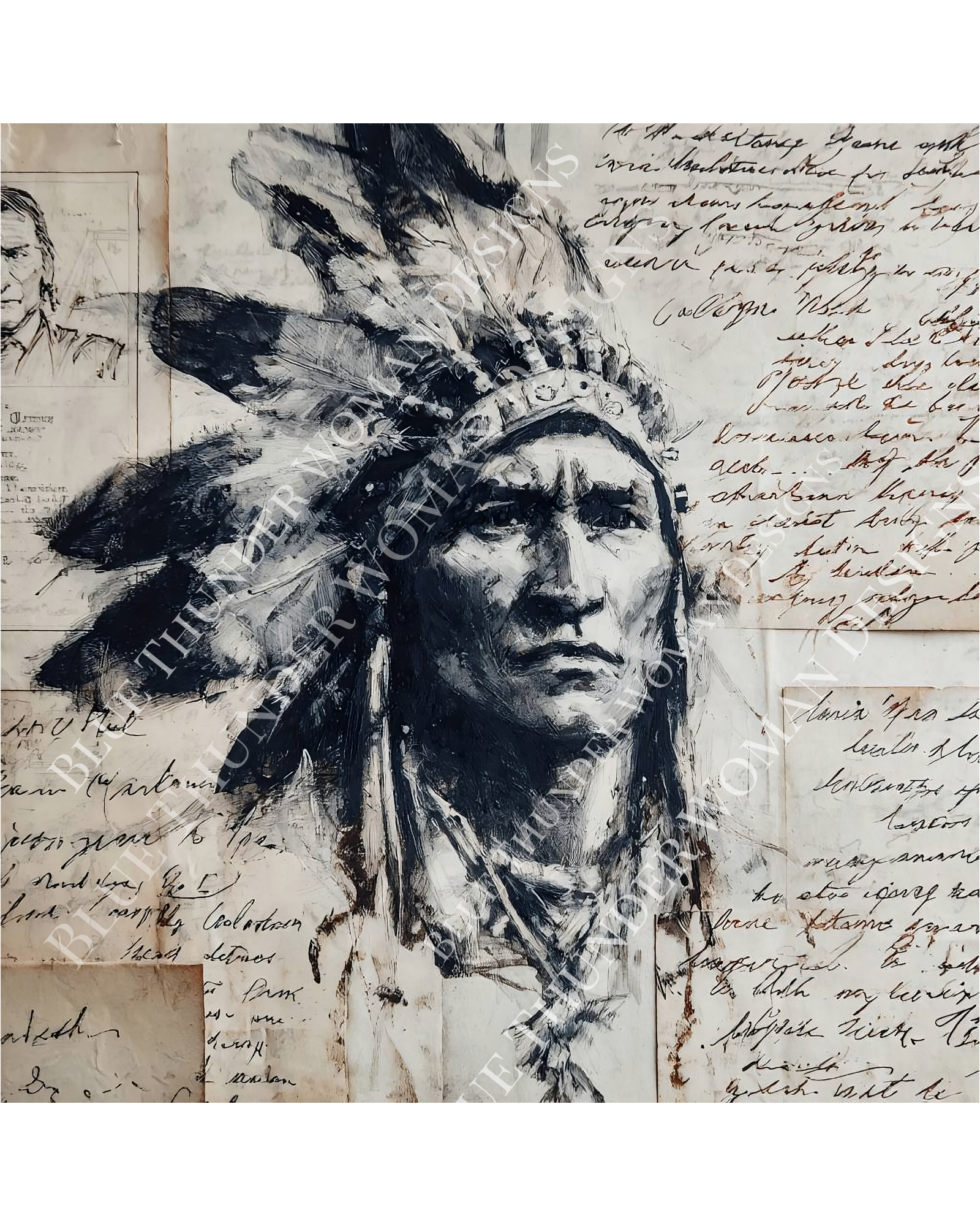 Spirit of the Plains – Indigenous Digital Art Download